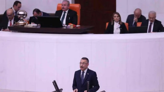 Cumhurbaşkanı Yardımcısı Oktay, 2023 bütçe görüşmelerinde açıklamalarda bulundu