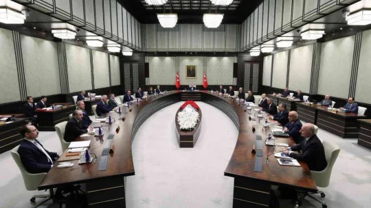 Cumhurbaşkanlığı Kabinesi, Cumhurbaşkanı Recep Tayyip Erdoğan başkanlığında Beştepe'de toplandı.