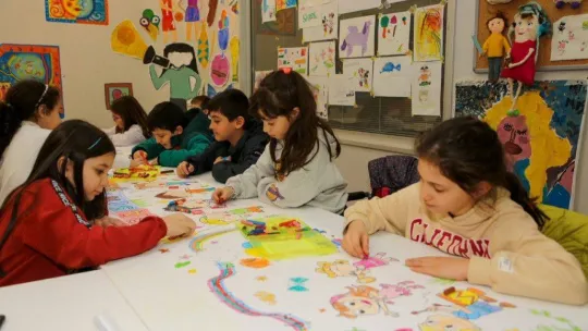 Cumhuriyet'in 100. Yılında 100 çocukla sanat atölyeleri