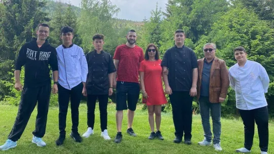 Cunda MTAL öğrencileri Almanya'da eğitim gördü