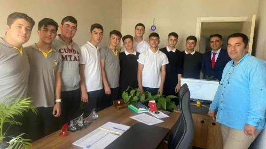 Cunda MTAL öğrencileri Almanya'da eğitim gördü