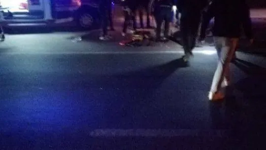 D-100'de aracın çarptığı yaya hayatını kaybetti