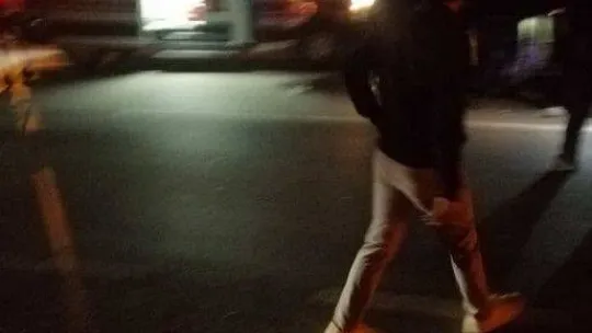 D-100'de aracın çarptığı yaya hayatını kaybetti