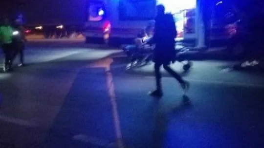 D-100'de aracın çarptığı yaya hayatını kaybetti