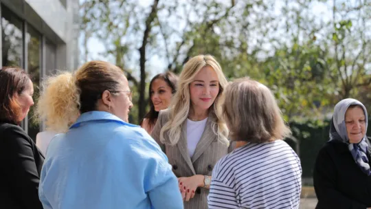 Hayriye Sena Balcıoğlu, Alipaşa Mahallesi'nde Kadınlarla Buluştu