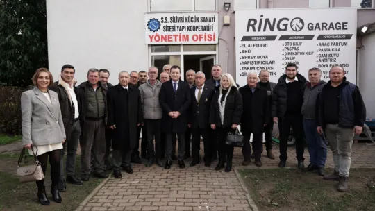 CHP adayı Bora Balcıoğlu ziyaretlerini sürdürüyor