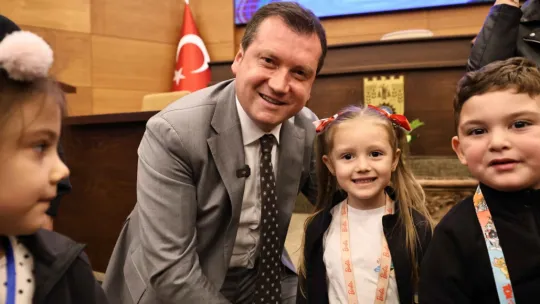 Silivri'de Öğrenciler Çocuk Hakları İçin Meclise Katıldı