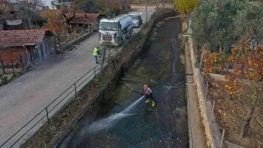 Dalakdere'de temizlik çalışması