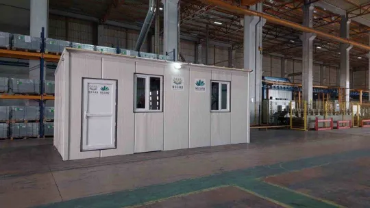 Demonte konteynır evler depremzedeler için hazırlanıyor