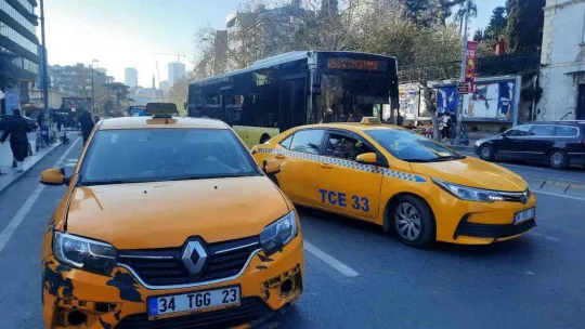 Denetime ağzında sigarayla takılan taksiciye ceza: Bir anlık dalgınlığımıza geldi