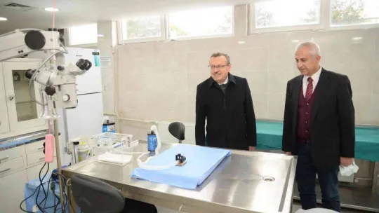 Deney Hayvanları Yetiştirme ve Araştırma Birimi yenilenen yüzüyle hizmete açıldı