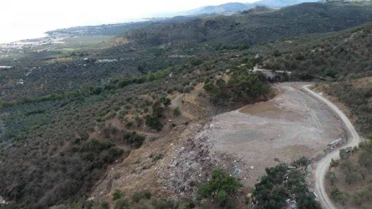 Deniz manzaralı çöplük doğaya kazandırılacak