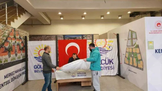 Deprem bölgesine dört koldan destek