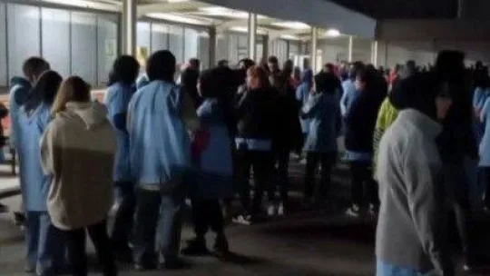 Deprem sonrası tepki çeken görüntü