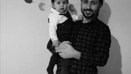 Depremde hayatını kaybeden baba ve oğul toprağa verildi