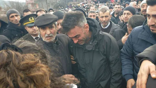 Depremde şehit olan Osmancıklı asker son yolcuğuna uğurlandı