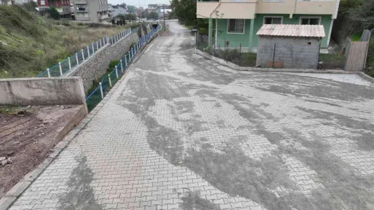 Derince sokakları konfora kavuşuyor