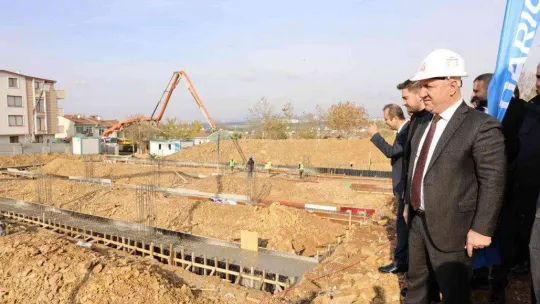 Dev projenin temeli atıldı