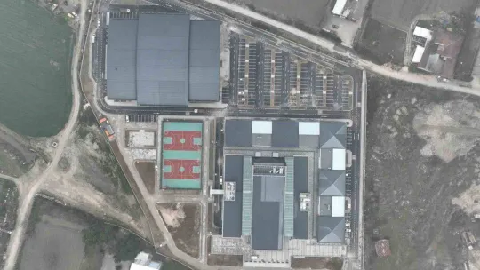 Dev tesiste sona gelindi