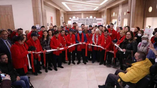 Dezavantajlı izcilerin eşsiz ve özel eserleri sergilendi