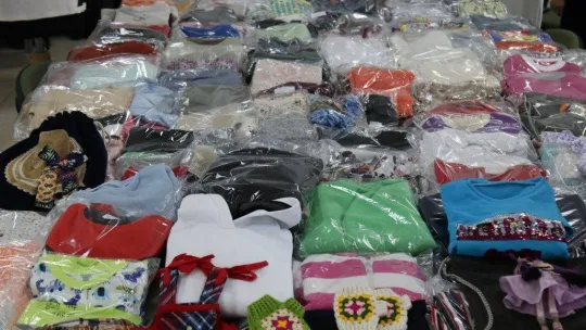 Dikiş kurslarında biriken tekstil atıklarını bakın nasıl değerlendirdiler