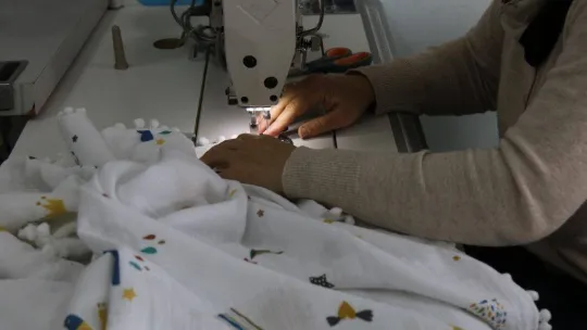 Dikiş kurslarında biriken tekstil atıklarını bakın nasıl değerlendirdiler