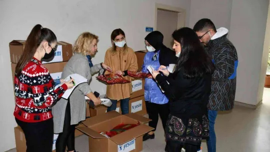 Dilek ağacı çocukların hayallerini süsledi