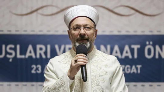 Diyanet İşler Başkanı Erbaş: '4-6 Yaş Kur'an kurslarımızda Allah'ı, Peygamberi, anne babaya saygıyı öğretiyoruz'