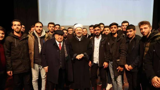Diyanet İşleri Başkanı Erbaş: 'Her millet ancak kendi medeniyet değerleriyle yükselebilir'