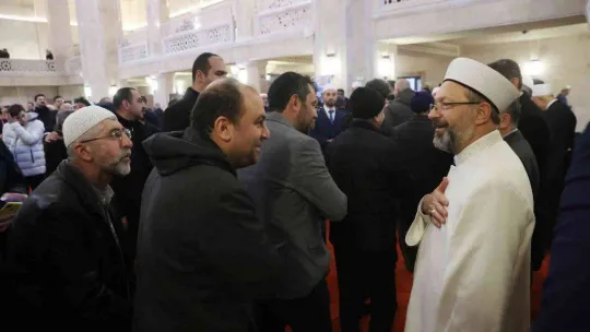 Diyanet İşleri Başkanı Erbaş: 'İbadetlerin hepsi iyi insan olmamız için vasıtadır'