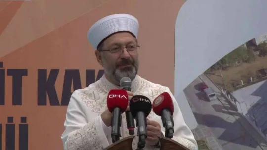 Diyanet İşleri Başkanı Prof. Dr. Ali Erbaş: 'Şehirlerimiz camilerimiz ile süslenmeli'