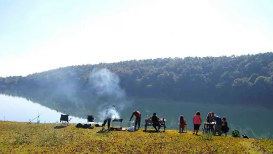 Doğa tutkunları sonbaharın her tonunu keşfetti