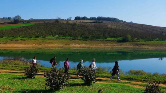 Doğa tutkunları sonbaharın her tonunu keşfetti