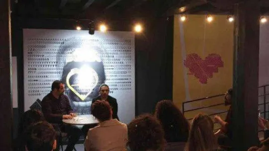 Doğu Yücel ile Edebiyat Müzesi'nde söyleşi