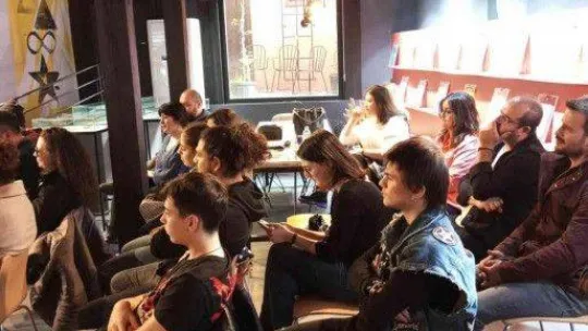 Doğu Yücel ile Edebiyat Müzesi'nde söyleşi