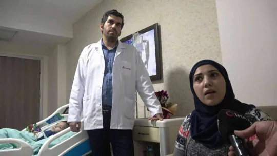 Doktorların umudunu kestiği küçük Mira, Türkiye'de sağlığına kavuştu