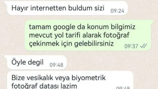 Dolandırıcıların yeni hedefi 'Biyometrik fotoğraflar'