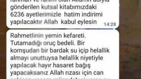 Dolandırıcıların yeni hedefi cenaze yakınları