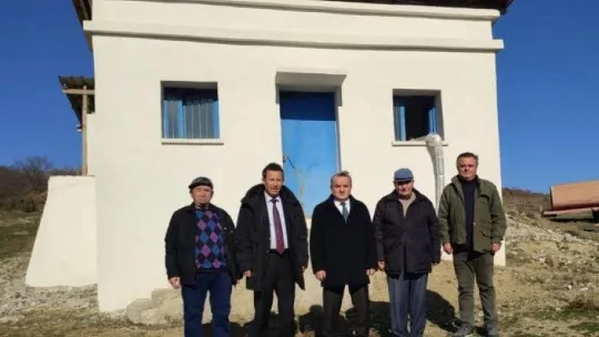 Dübekli köyünün içme suyu problemi çözüldü