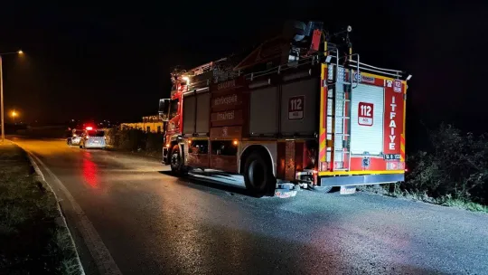 Düğün dönüşü korkutan kaza: 4 yaralı