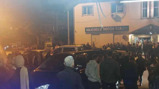 Düğünde çıkan müzik kavgası polisin müdahalesiyle son buldu