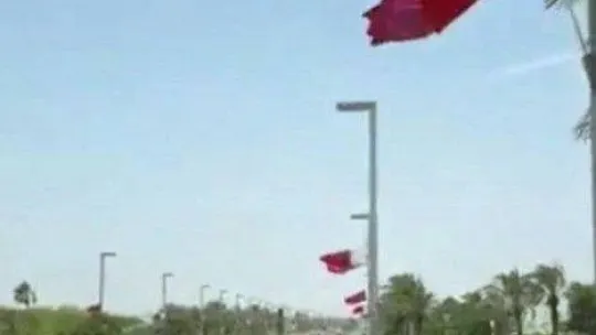 Dünya Kupası'nın yapıldığı Katar'da her yer Türk bayrağı