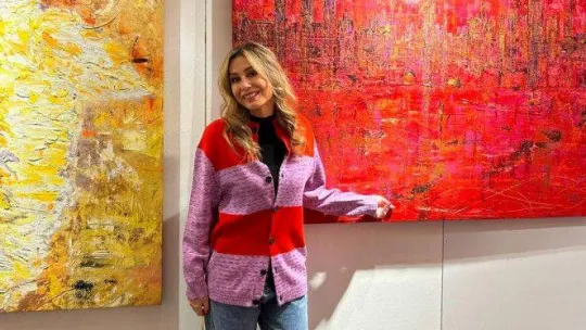 Dünyaca ünlü ressam Shahi Dayekh İstanbul'da