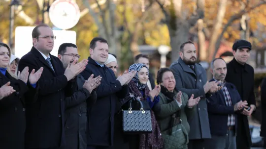 Başkan Balcıoğlu, Öğretmenler Günü Çelenk Sunma Törenine Katıldı