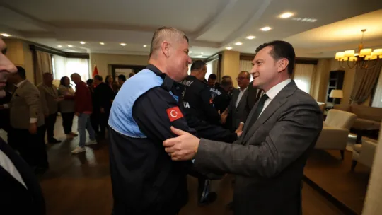 Silivri Belediyesi'nde Yeni Dönemin İlk Bayramlaşması