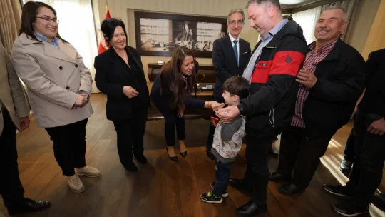 Silivri Belediyesi'nde Yeni Dönemin İlk Bayramlaşması