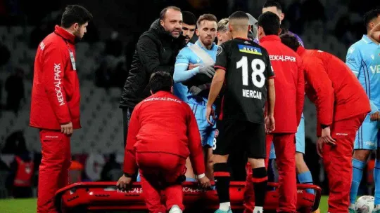 Edin Visca hastaneye götürüldü