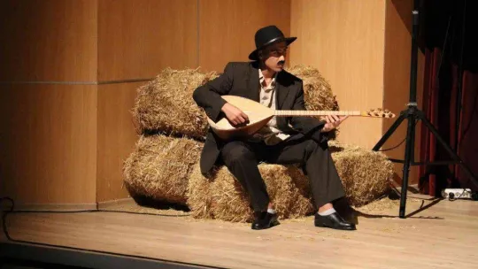 Edirne'de 'Aşık Veysel'i Anma Gecesi' düzenlendi