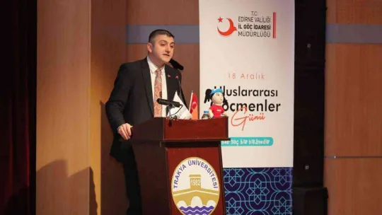 Edirne'de 'Uluslararası Göçmenler Günü' renkli görüntülere sahne oldu