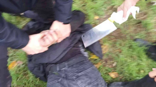 Edirne'de amatör ligde ortalık savaş alanına döndü